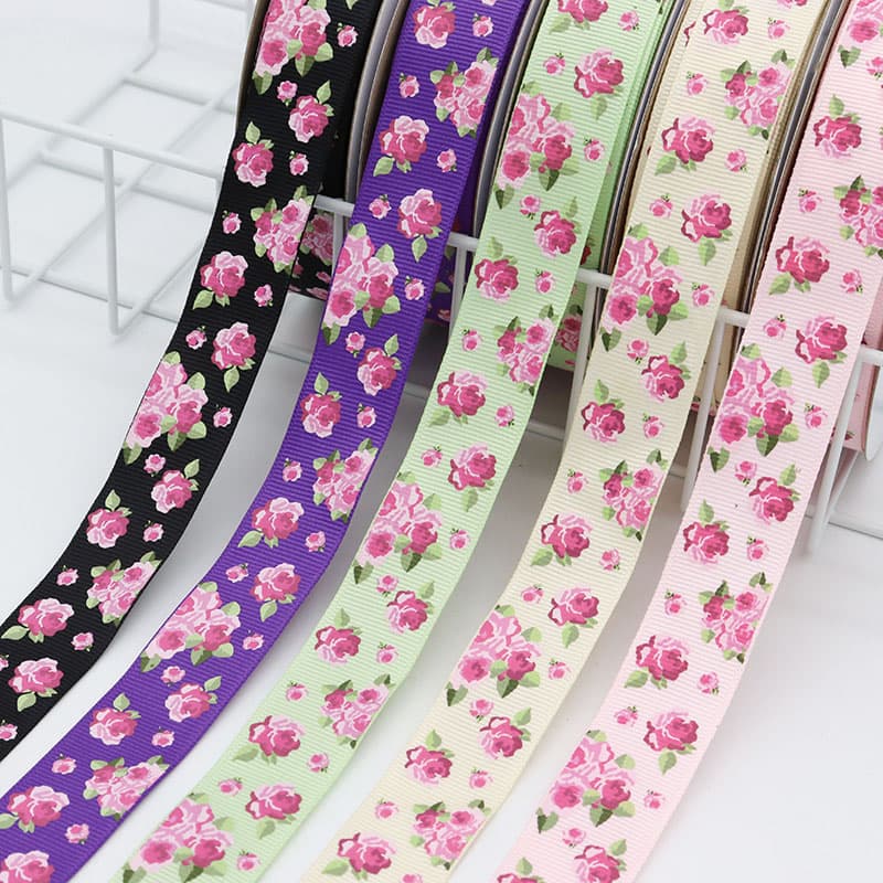 ink print grosgrain ribbon ink print grosgrain ribbon