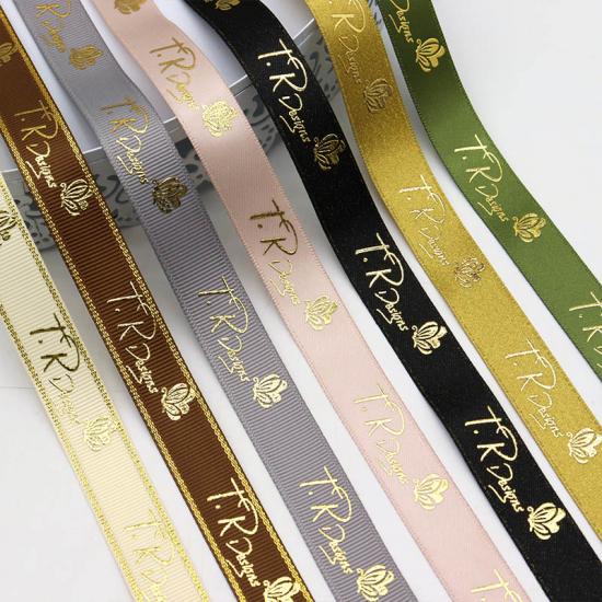 Printed Grosgrain Satin Ribbon